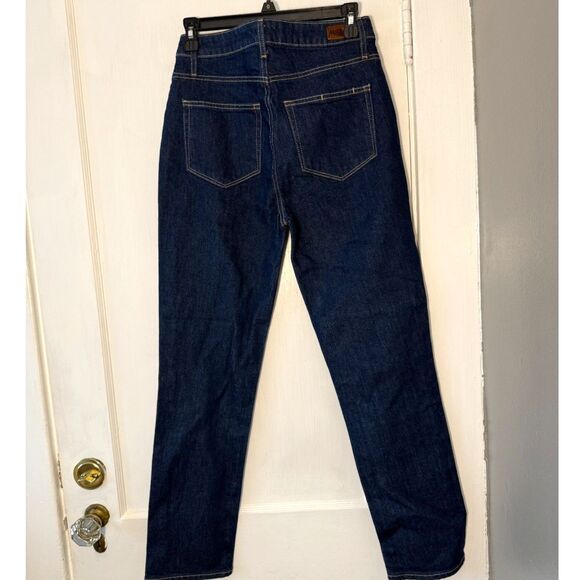 Paige Straight Leg Dark Wash Jeans NWOT Size 27 - Picture 2 of 6